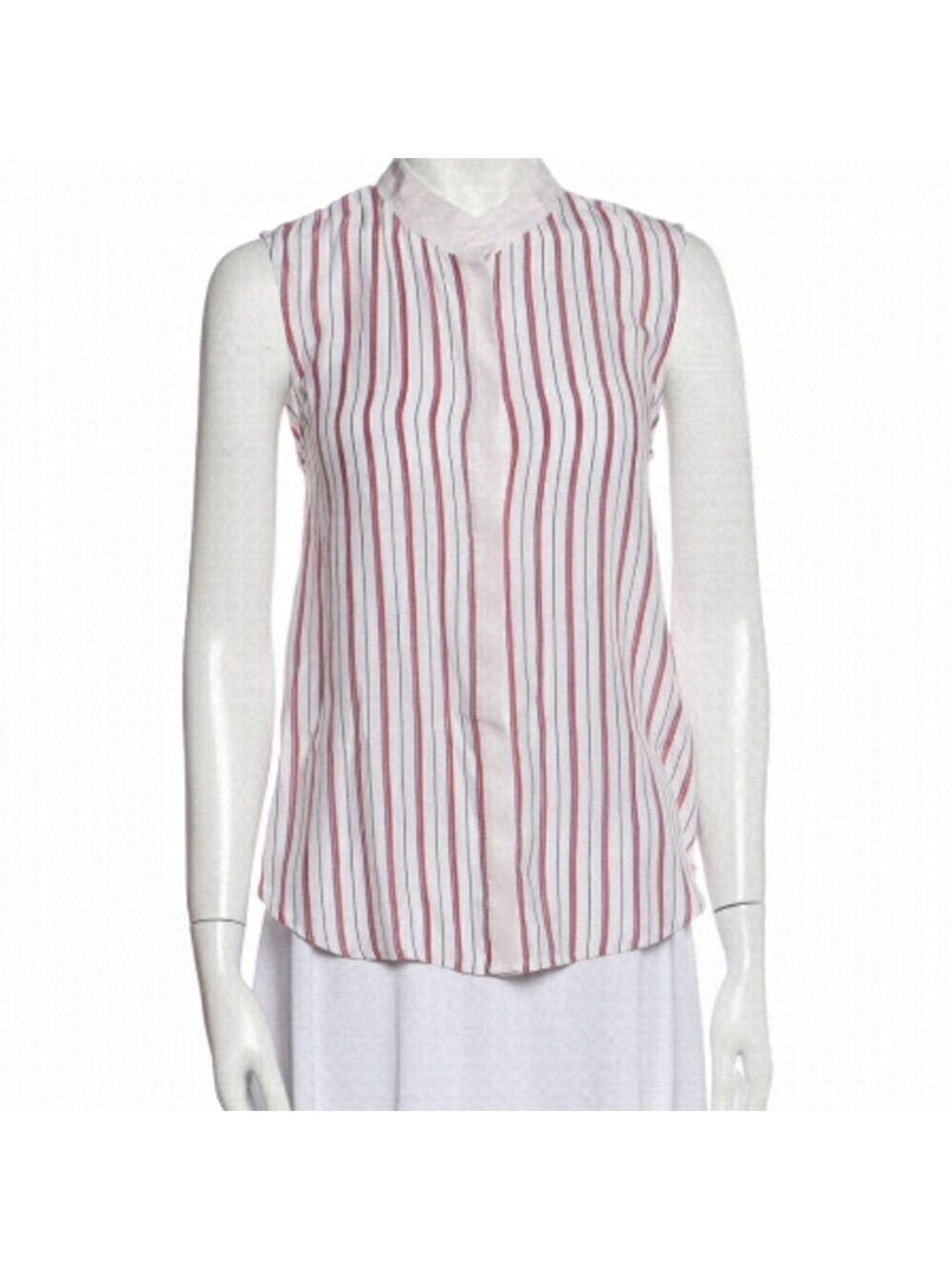Frame Striped Silk Shirt